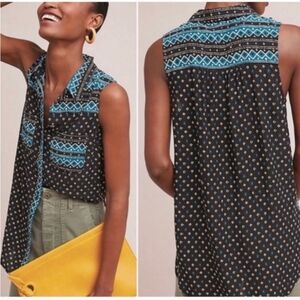 Anthropologie Akemi + Kin Ira Sleeveless Top